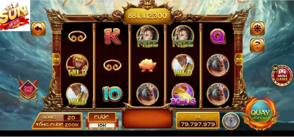 Sunwin game slot Tây du ký